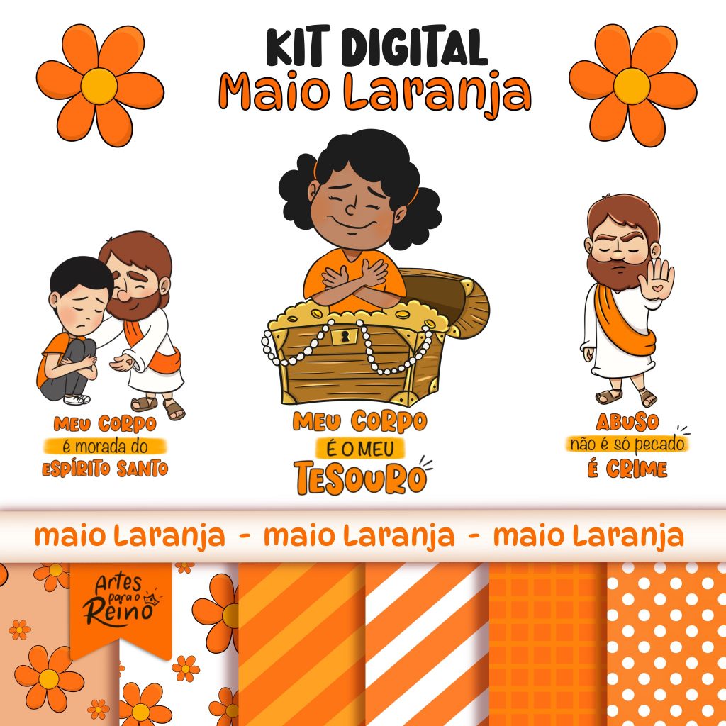 KIT DIGITAL MAIO LARANJA – Artes para o Reino