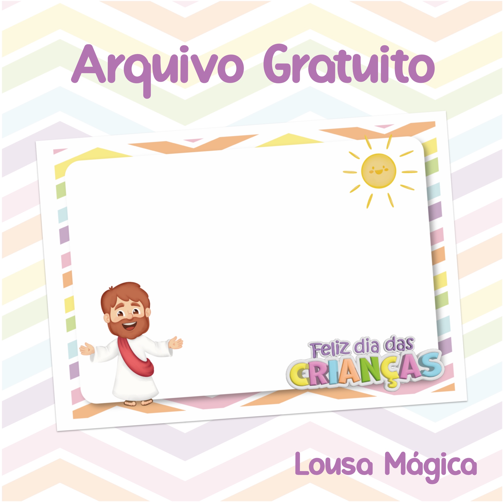 Arte para Lousa Mágica Gratuita