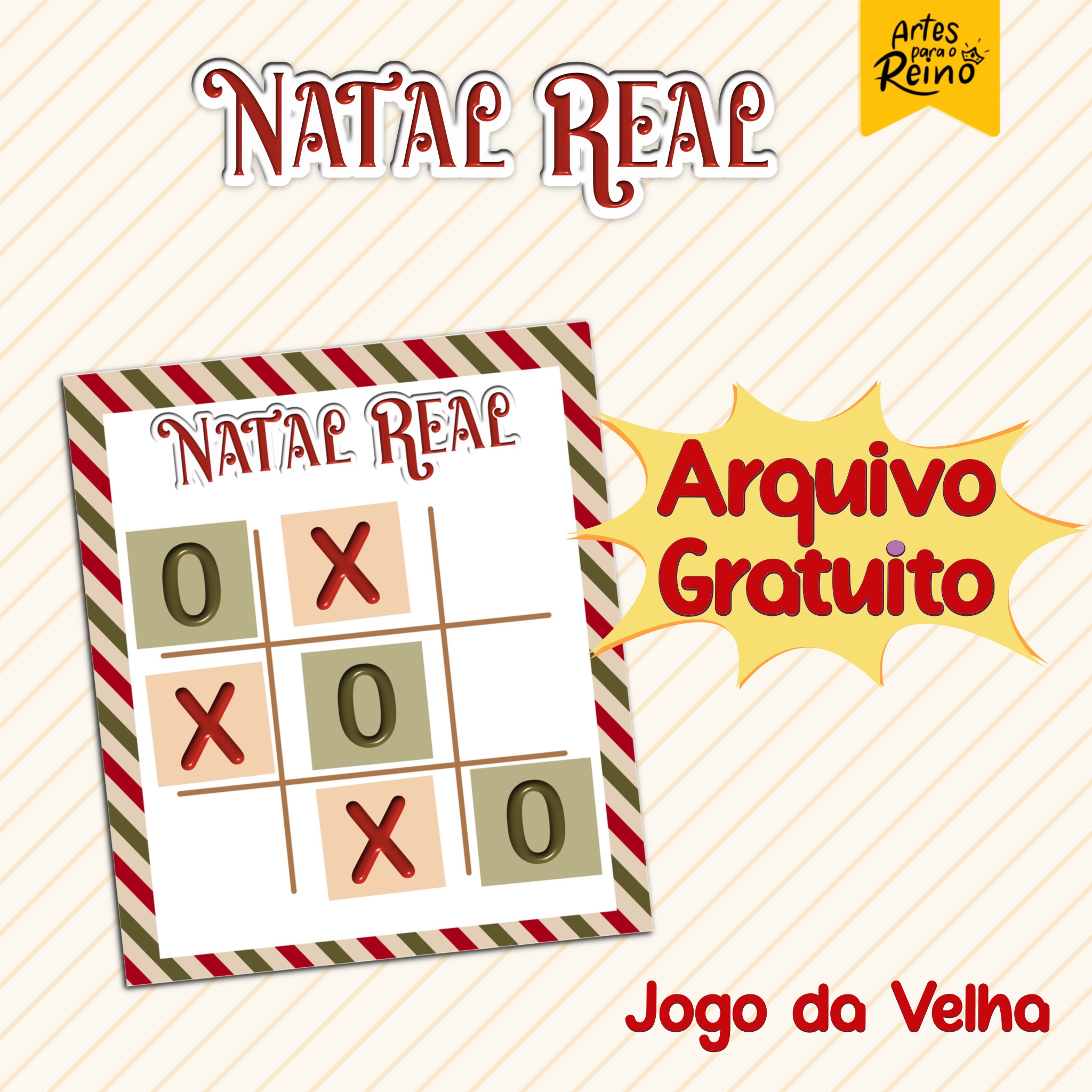 Jogo da velha Natal Real