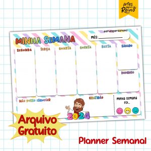 Planner Semanal 2024 — Gratuito