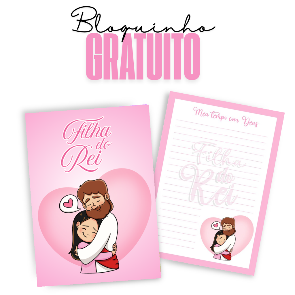 Bloquinho + Marca Página / Arquivo Gratuito – Artes para o Reino
