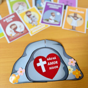 Cartão semana da Páscoa