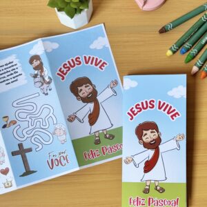 Cartão Atividades de Páscoa