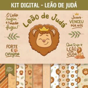 KIT DIGITAL - LEÃO DE JUDÁ