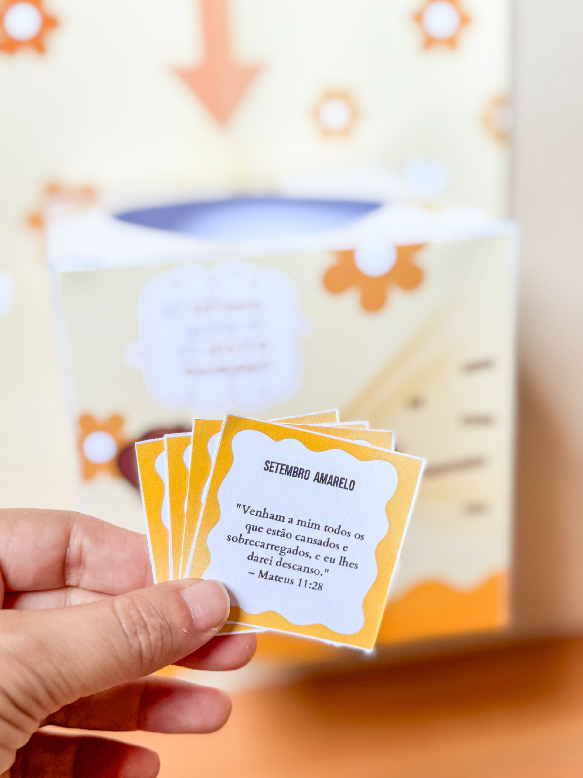 Caixa Setembro Amarelo