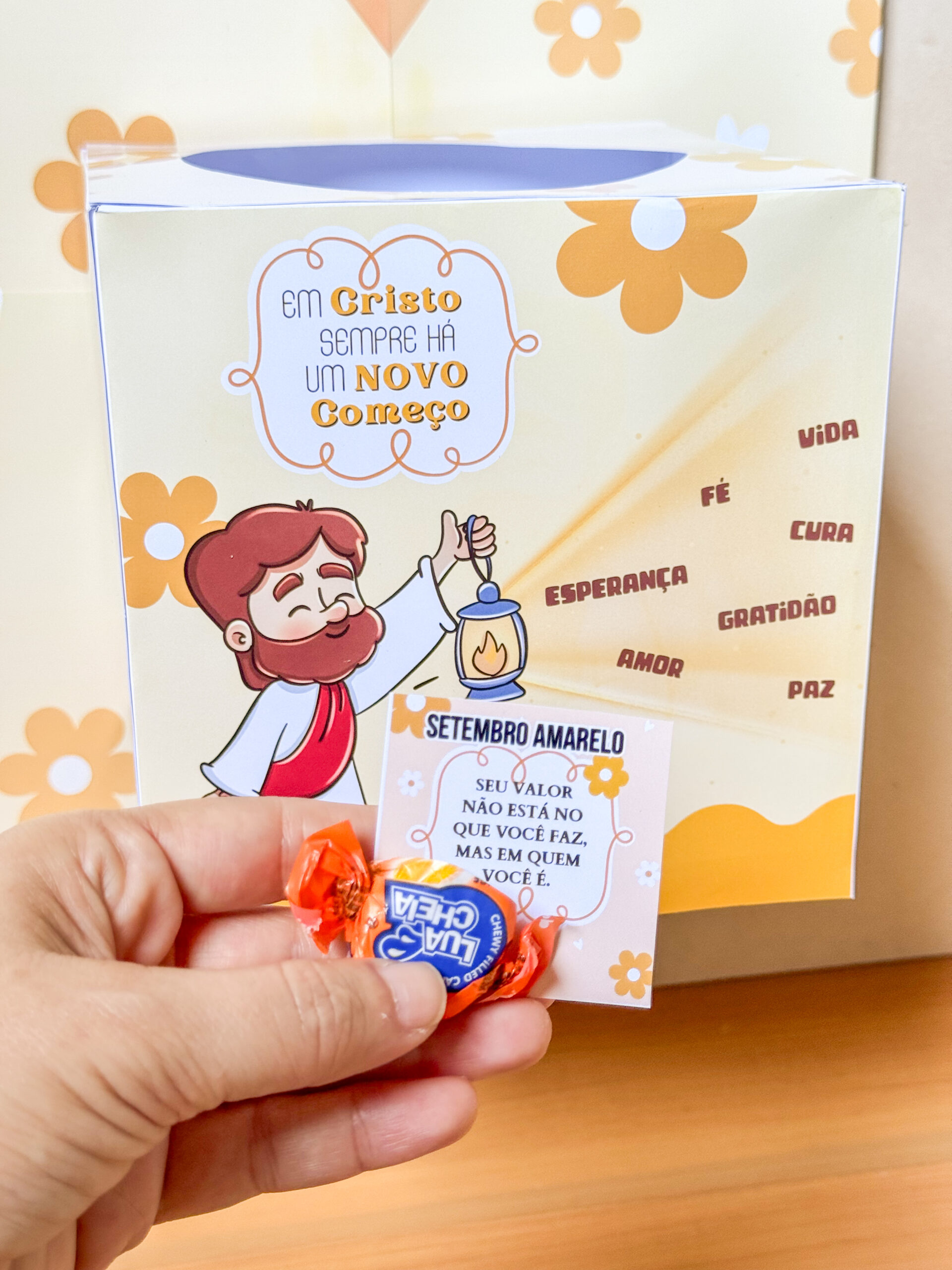 Caixa Setembro Amarelo