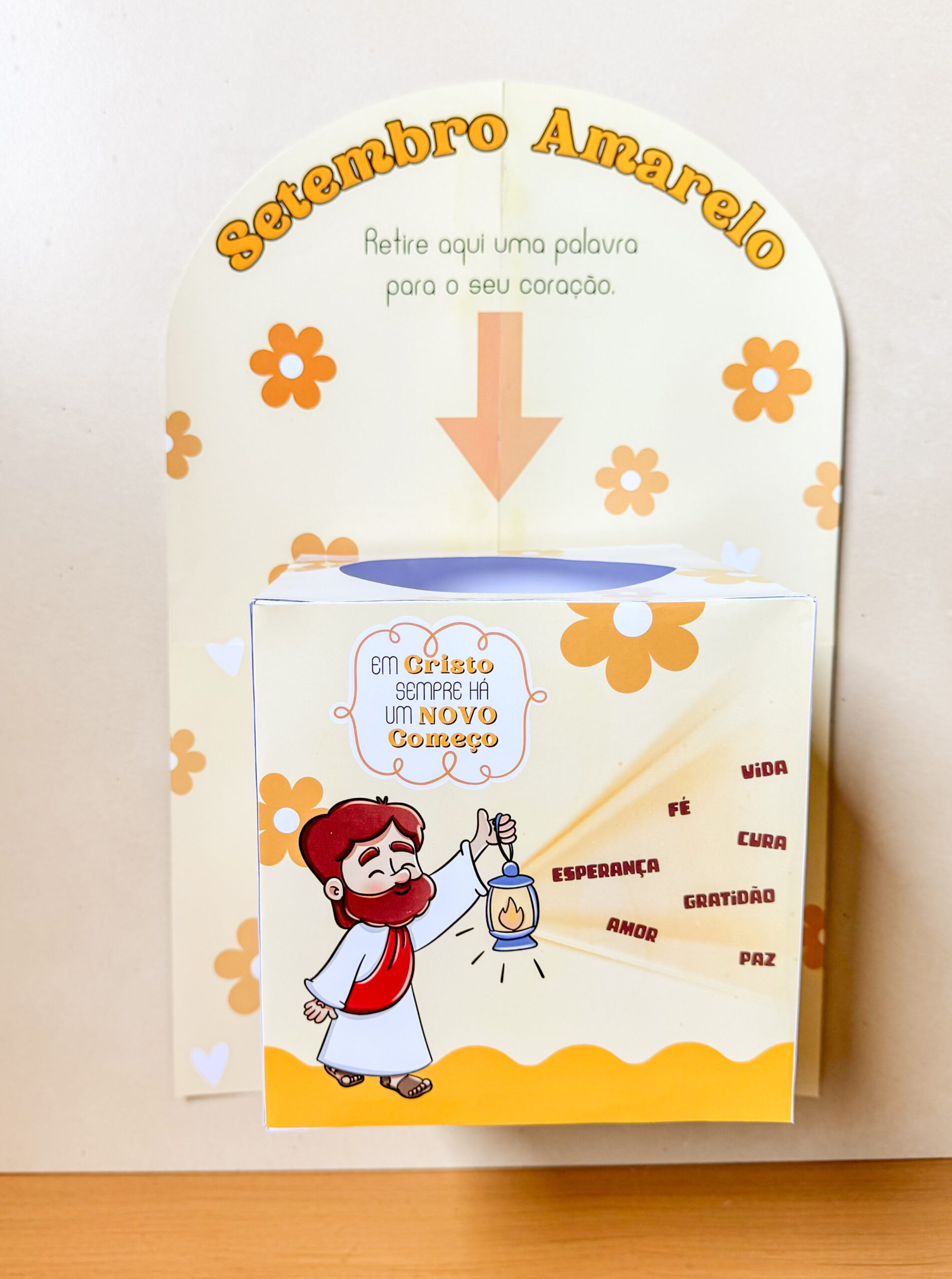 Caixa Setembro Amarelo