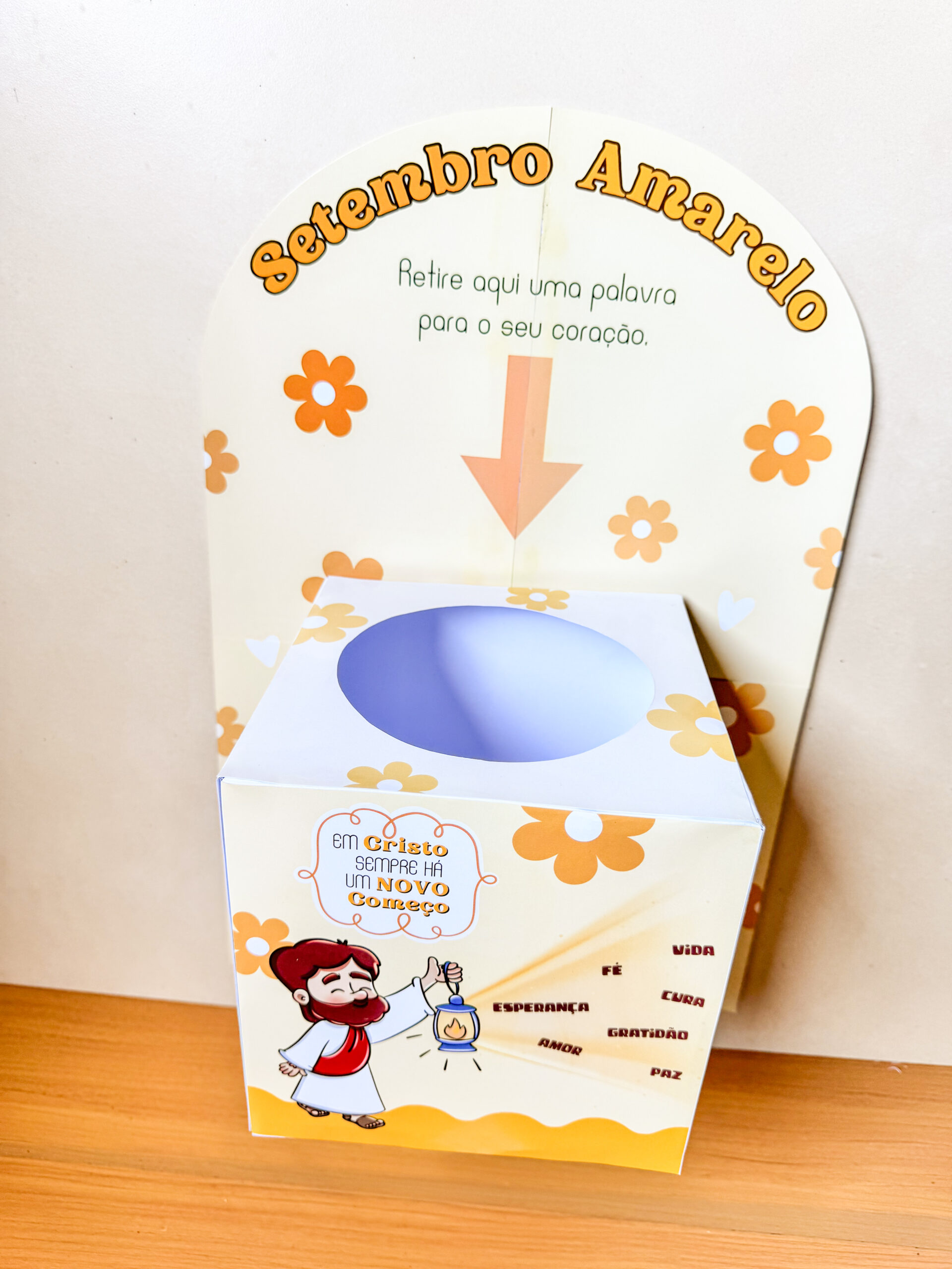 Caixa Setembro Amarelo