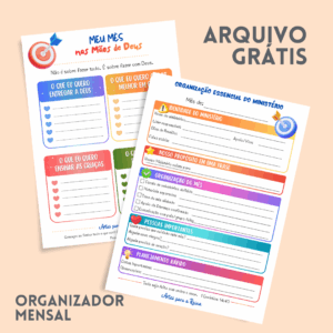 Organizador 2026 Material Especial Gratuito
