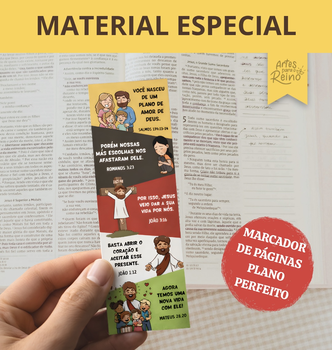 Marcador de Páginas: O Plano Perfeito