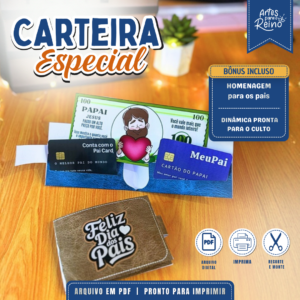 Carteira Especial para o Papai